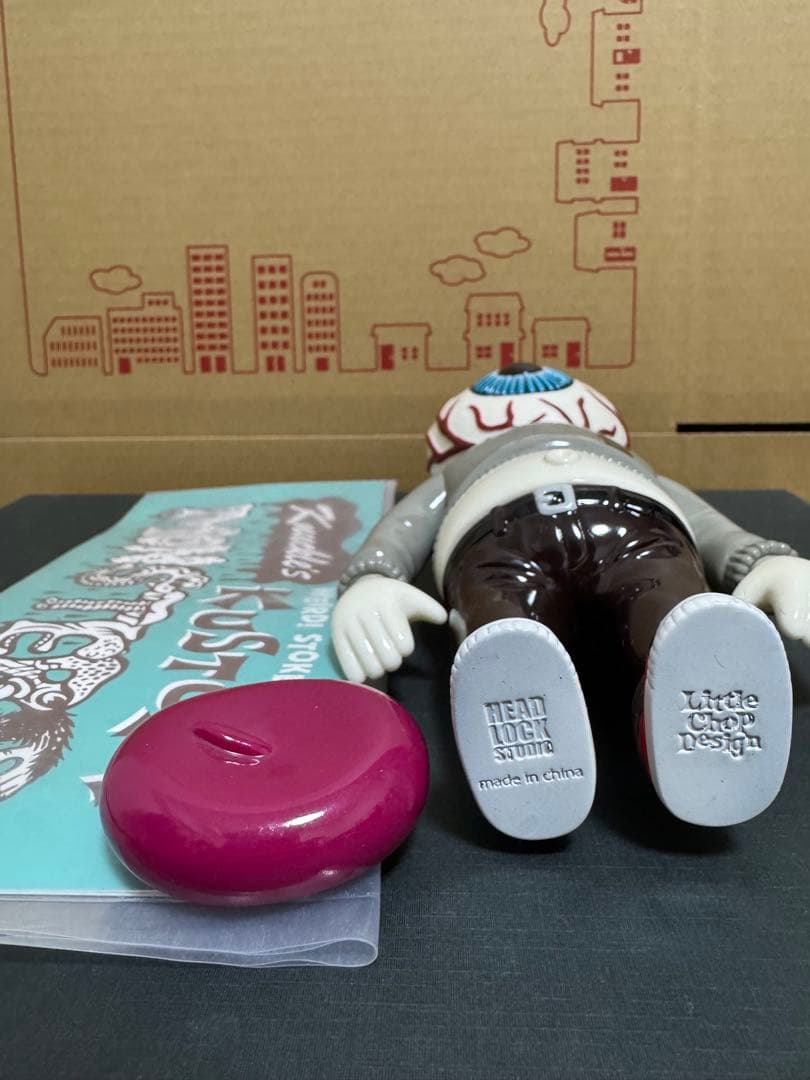 ソフビ　Knuckle's ヘッドロックスタジオ Headlockstudio