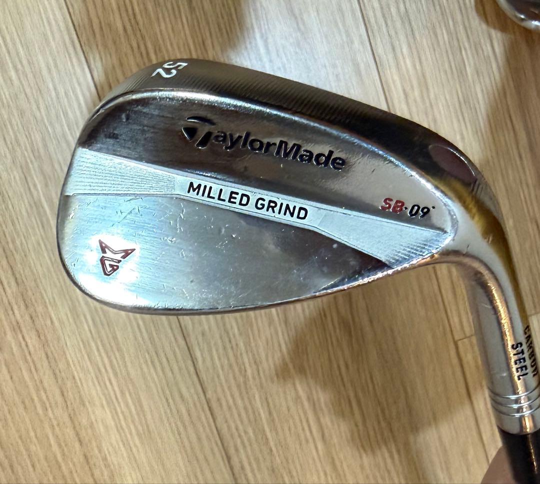 TaylorMade Milled Grindウェッジ 52度 56度