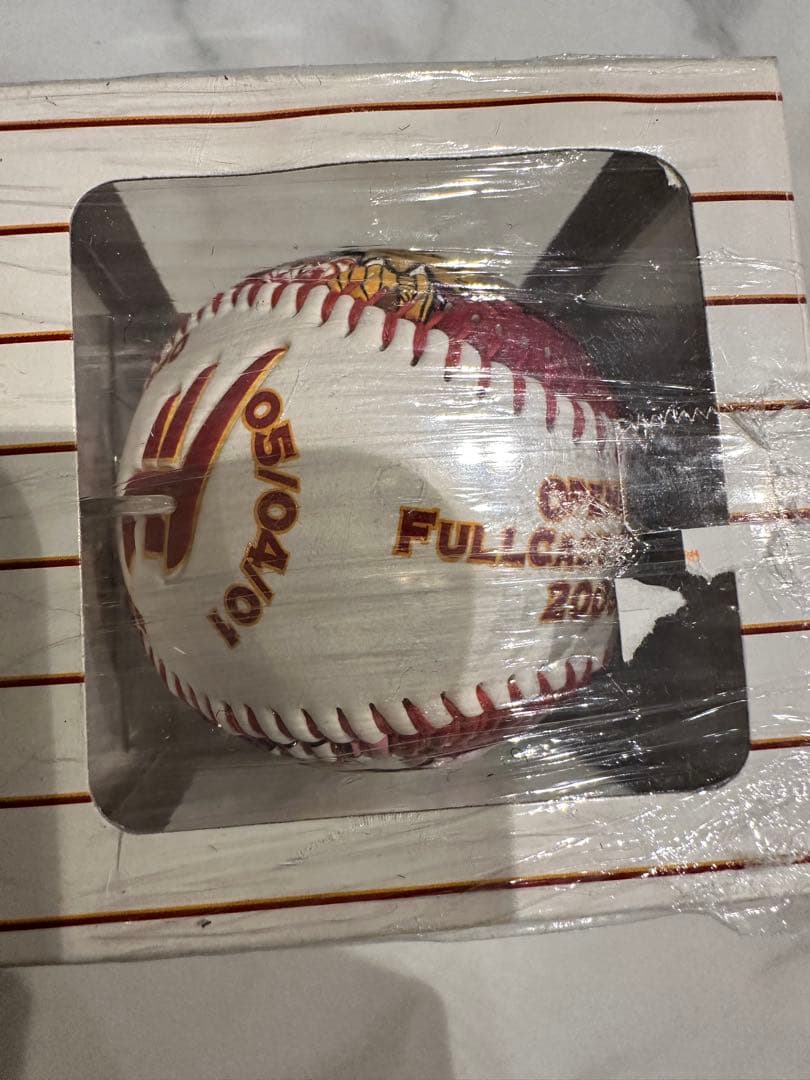 希少品　楽天イーグルスオープニングゲーム 記念ボール 2005/04