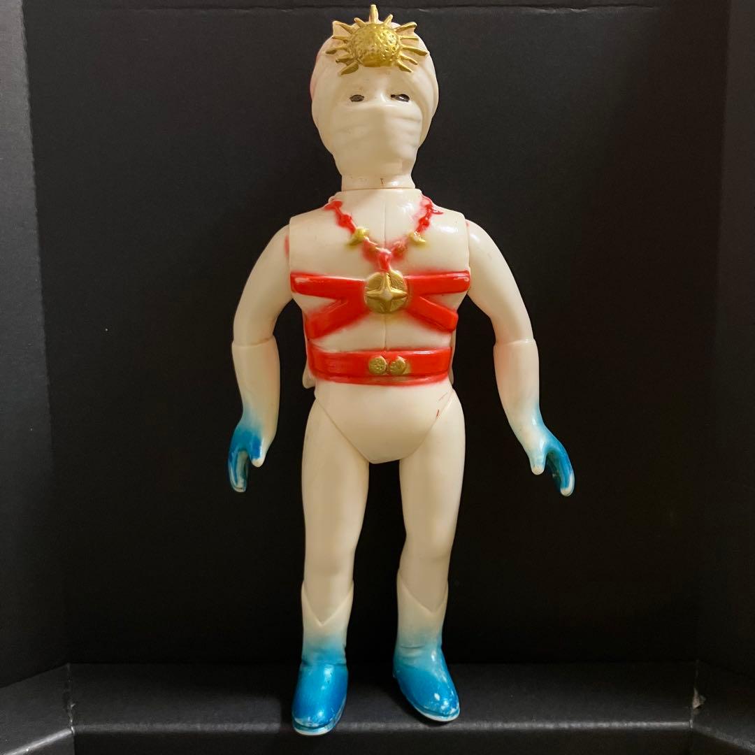 当時モノ　愛の戦士レインボーマン　万年社　愛プロNET ミドルサイズ　ソフビ