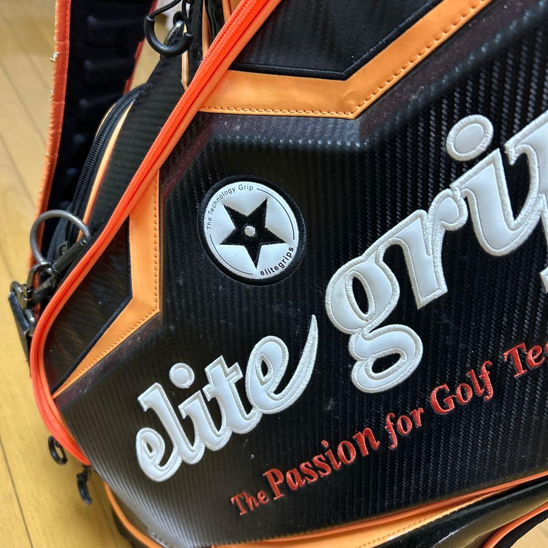 専用。elite grips ゴルフバッグ・キャディバッグ　カバー無し