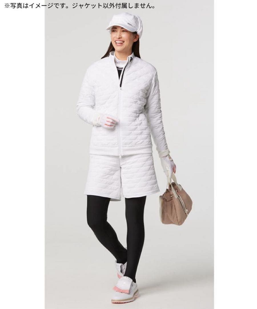 新品定価約34000円アディダスゴルフ　レディース　キルト中綿ジャケット&パンツ