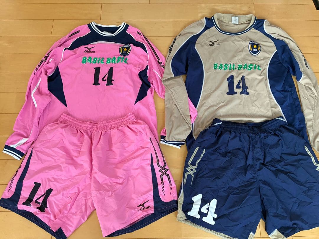 社会人サッカーユニフォーム ホーム&アウェイ7着セット