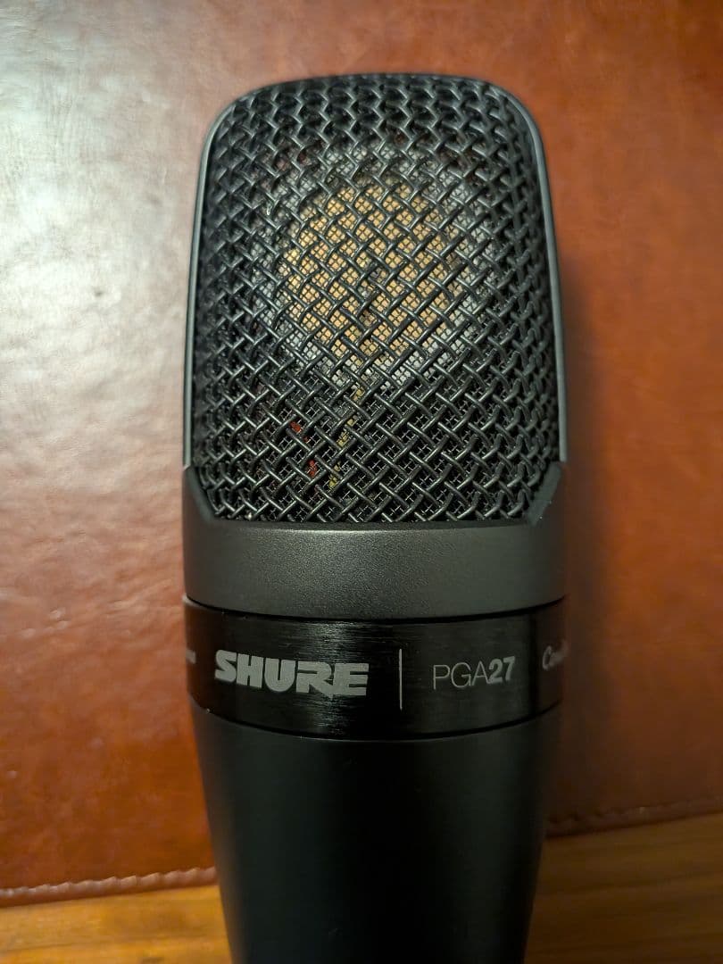 SHURE PGA27-LC コンデンサーマイクセット　付属品あり