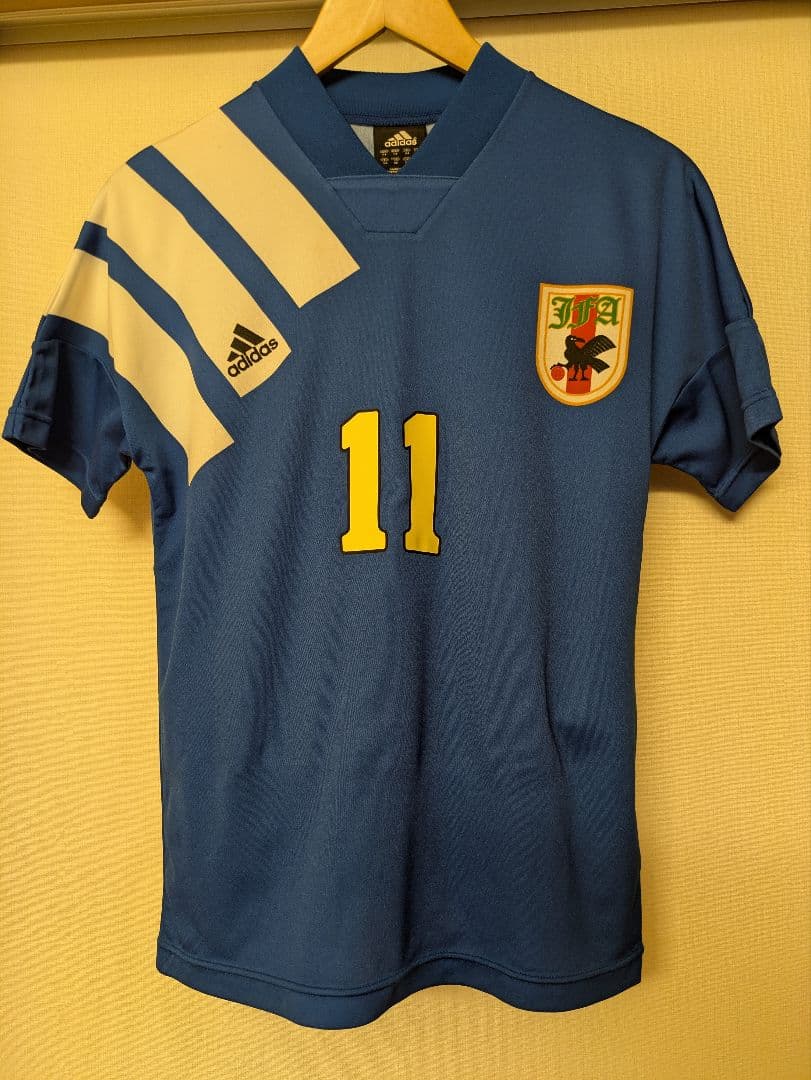 日本代表　1992　ユニフォーム　三浦知良　adidas　カズ　 KAZU　11