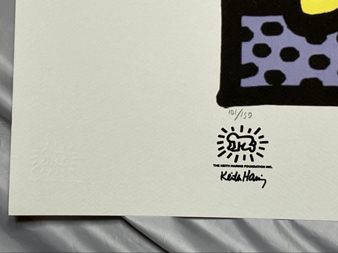 ゴ*ん様 【模写】キース・ヘリング アート品 KEITH HARING 【送料無