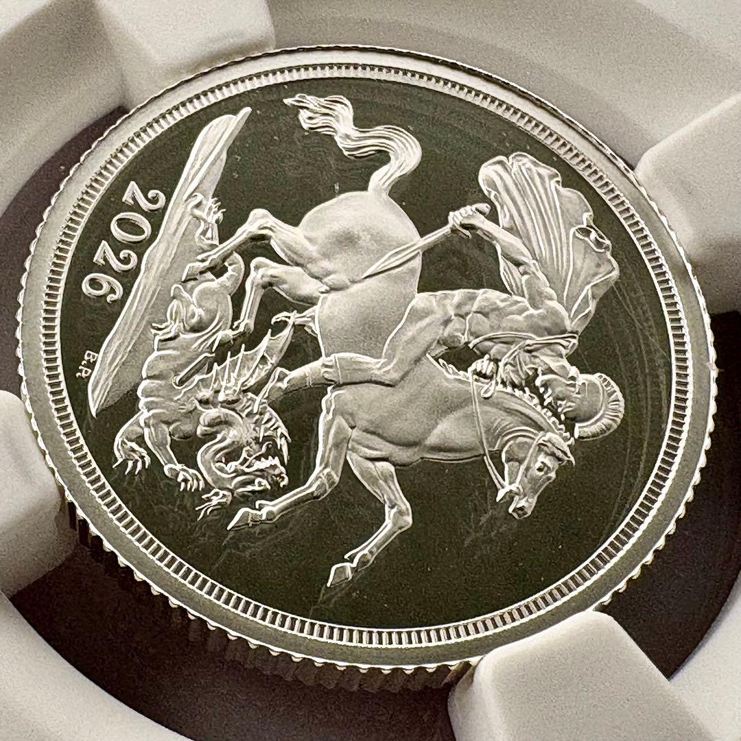 2026 イギリス ソブリン 銀貨 NGC PF70 ULTRA CAMEO