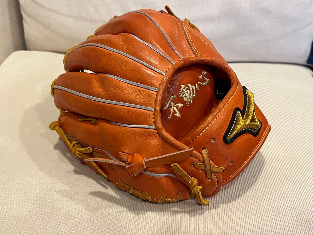 e*3様 【美品】ミズノプロ 内野手 硬式グラブ 限定皮革 テネイシャスプロエリ