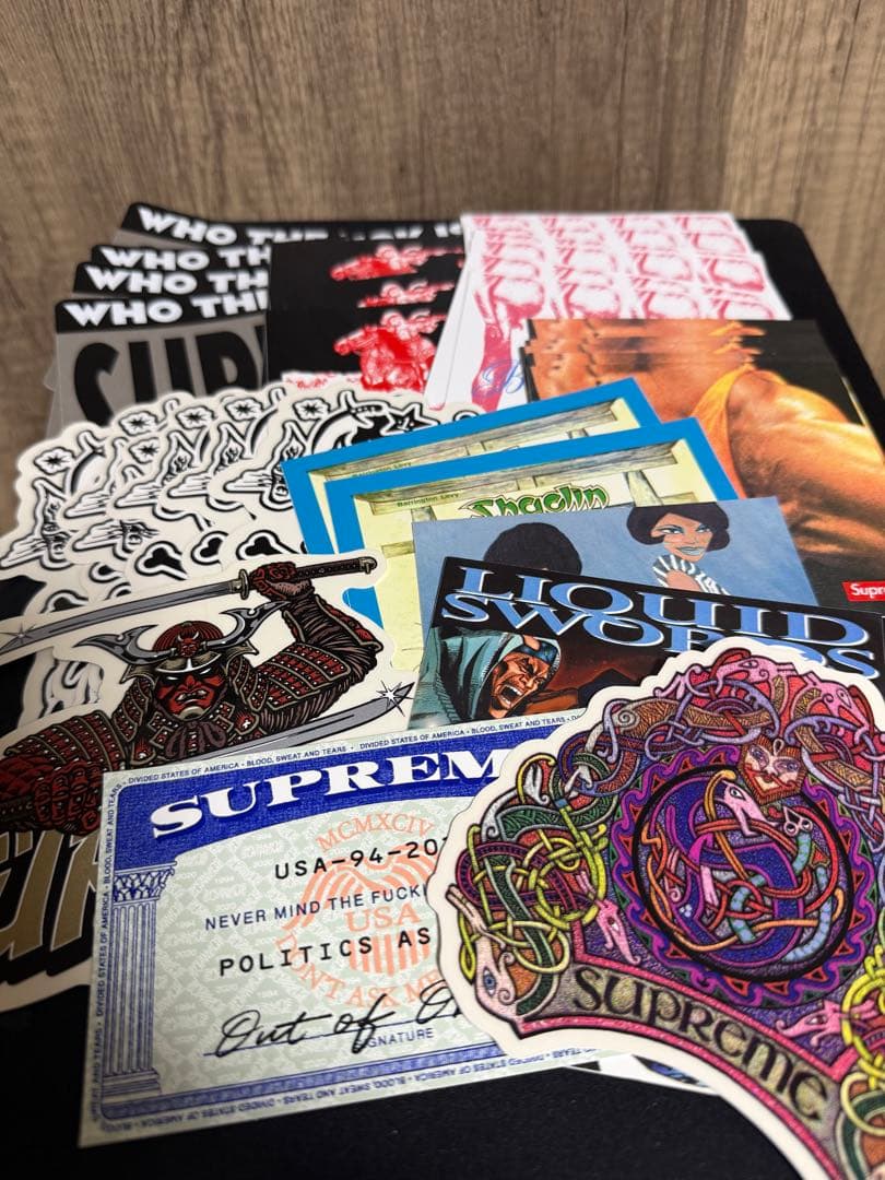Supreme ステッカー ノベルティ セット