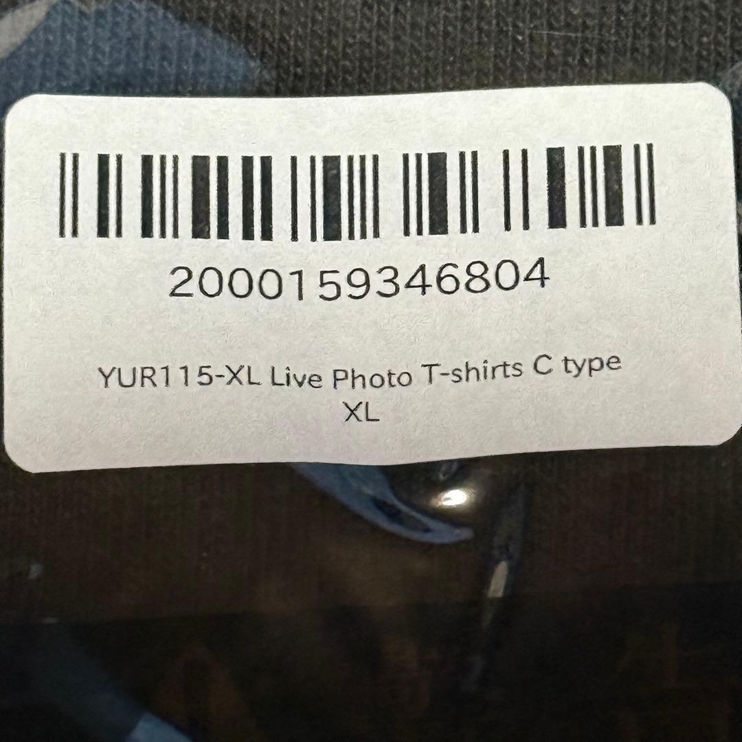 優里C-typeライブフォトTシャツ XL ブラック