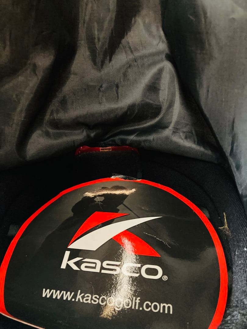 Kasco ゴルフ　キャディバッグ ホワイト/レッド　美品　初心者　おすすめ