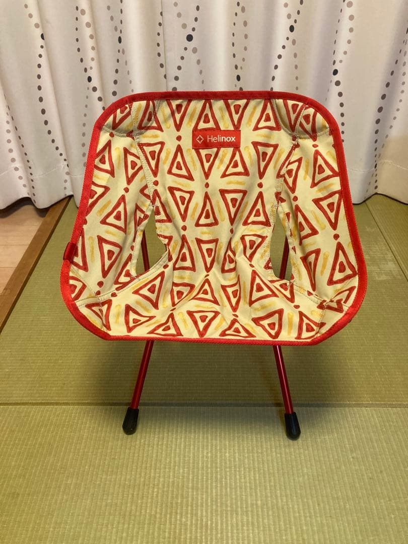 ヘリノックス　チェアワンミニ　レアカラー(トライアングルレッド　TRRD)美品