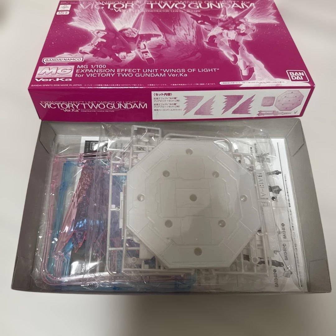MG 1/100 V2ガンダム Ver.Ka +拡張エフェクトユニット 光の翼