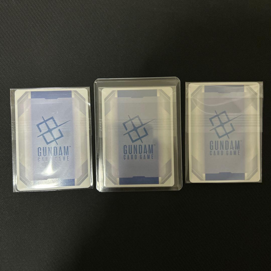 フリーダムガンダム　ニュータイプチャレンジ優勝　プロモ　パラレル　3枚セット