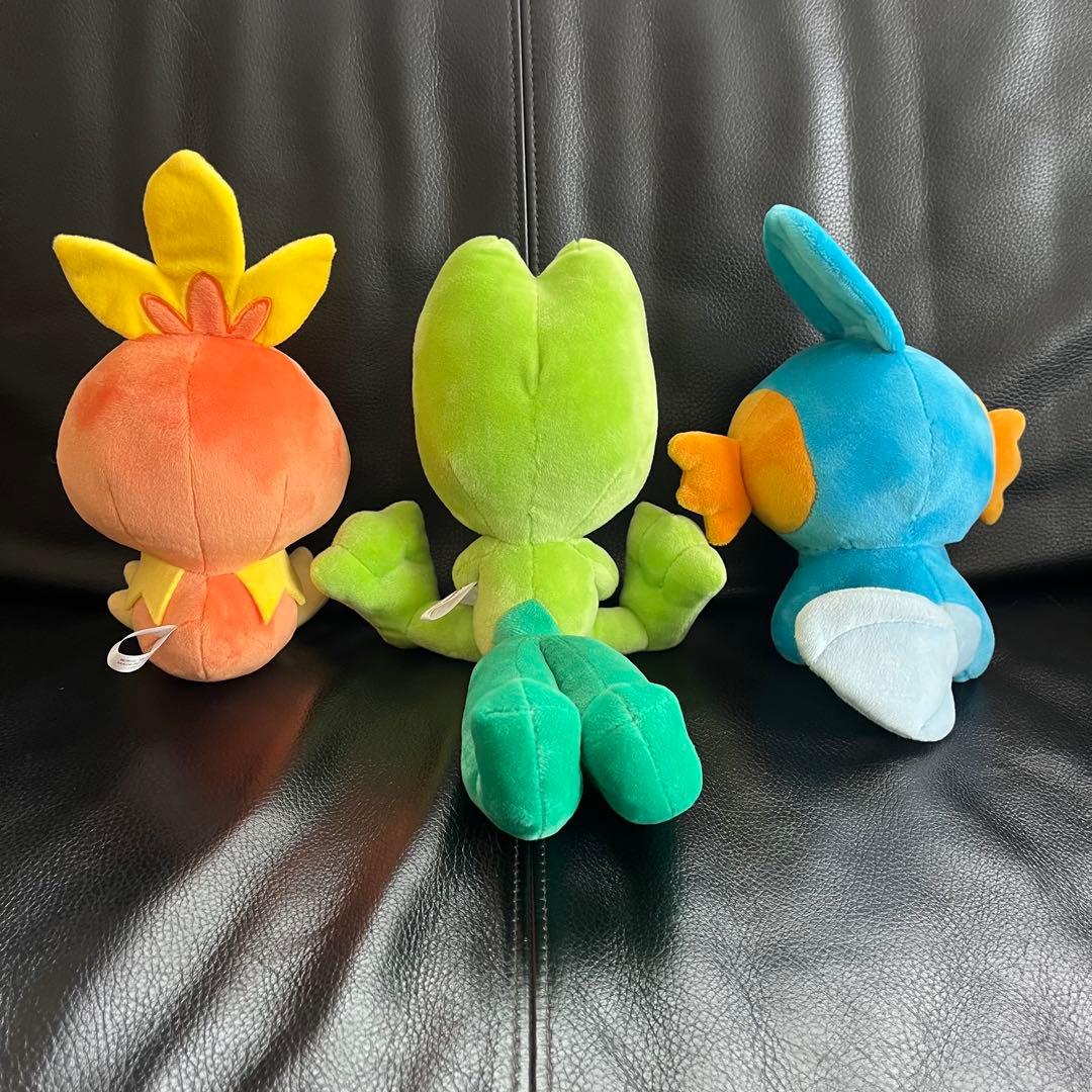 キモリ アチャモ ミズゴロウ　ドール　ぬいぐるみ