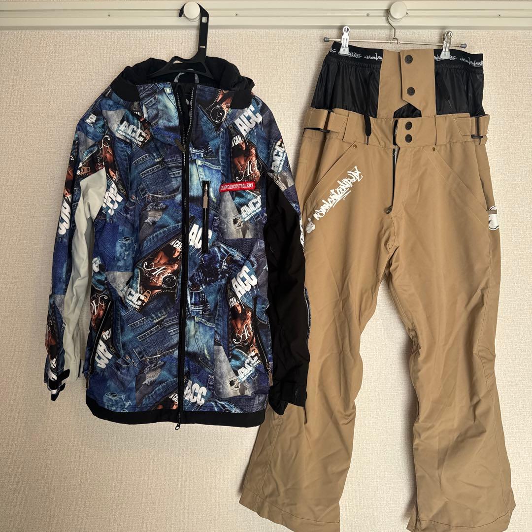ASIAN CAN CONTROLERZ スノーボードウェア XS