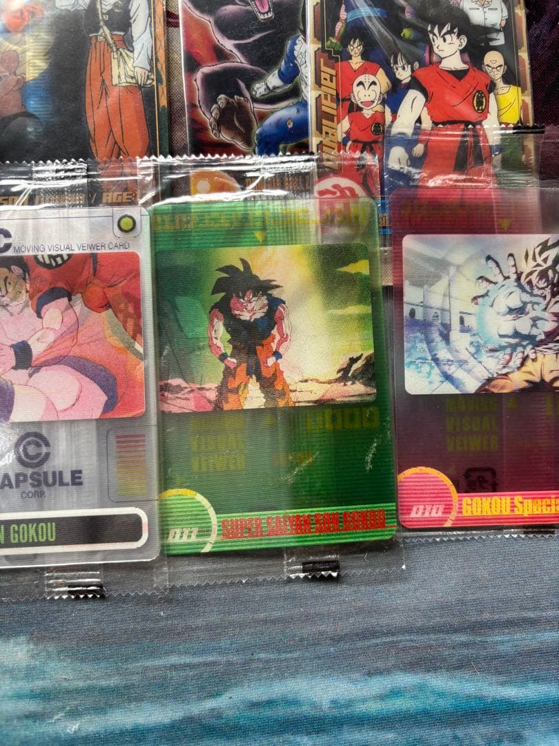 ドラゴンボール ウエハース カード 3D森永 未開封 まとめ売り 42枚