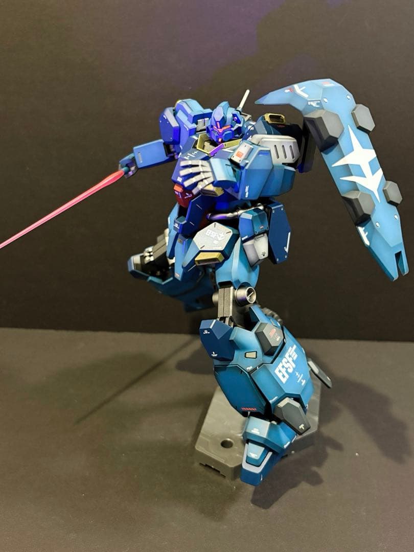 HG グスタフカール00型　全塗装完成品　台座付属