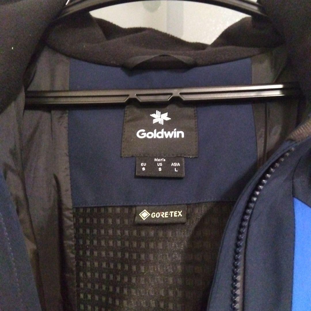 Goldwin GORE-TEX スキーウェア L青/ネイビー
