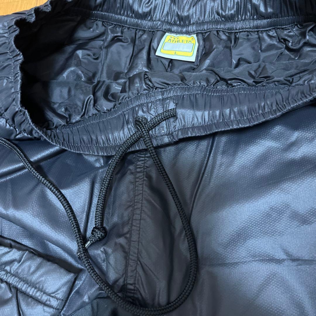 ATHLETA 暖かい中綿入りピステ上下セット　Ｌサイズ