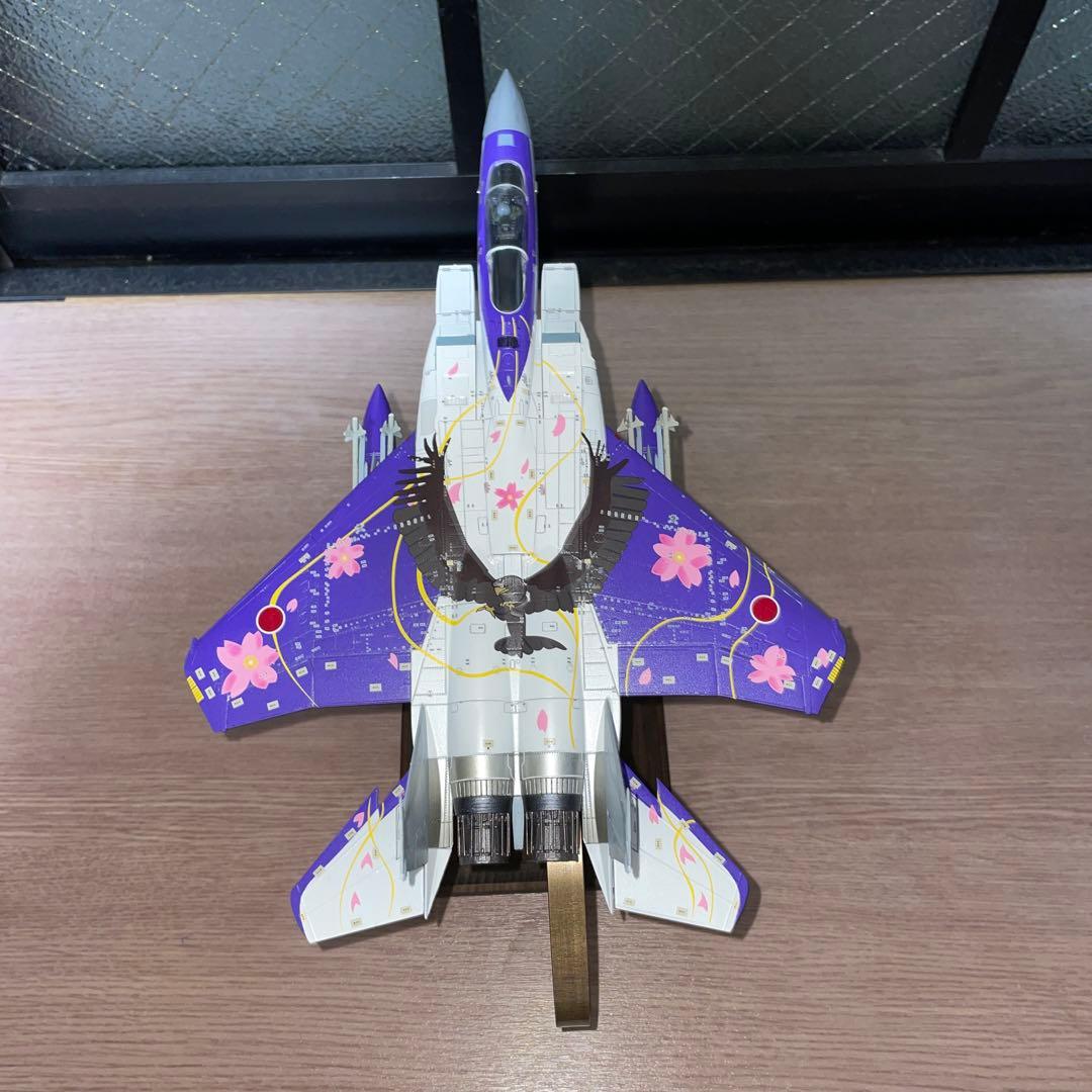 プラッツ製1/72航空自衛隊F-15Jイーグル　プラモデル完成品