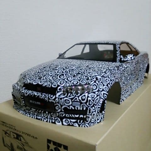 塗装済み タミヤ R34GT-R