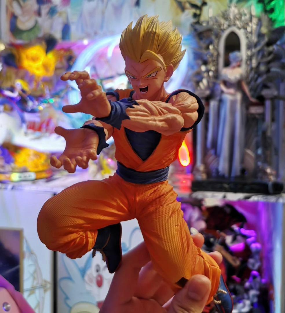 ドラゴンボール 親子波 孫悟飯 孫悟天 孫悟空 フィギュア ガレージキット