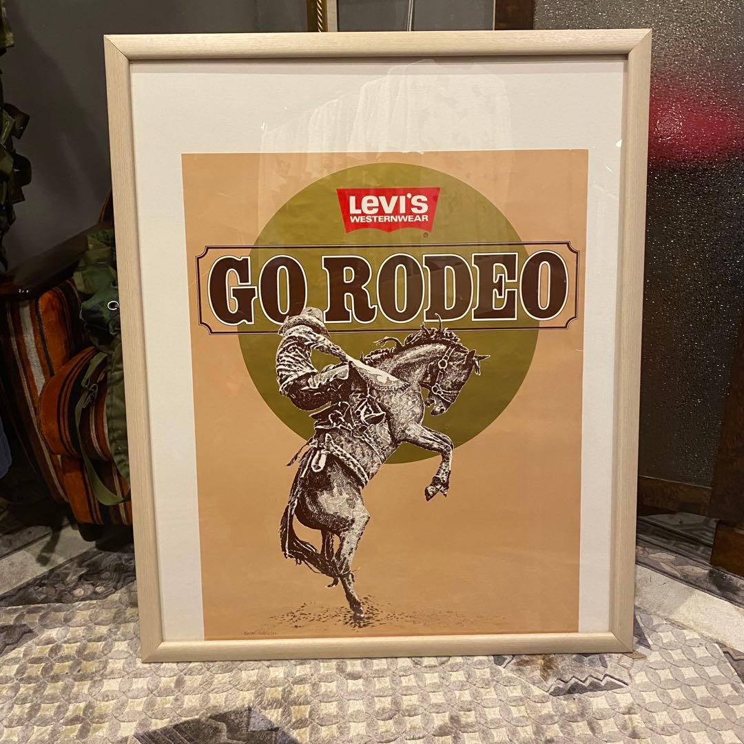 80s リーバイス 販促ポスター ヴィンテージ 額装品 コレクション