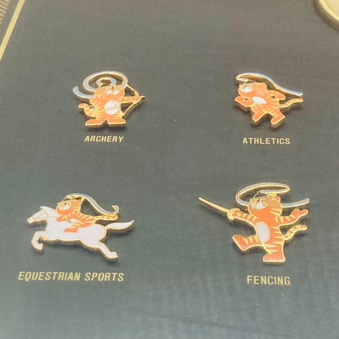 1988年 ソウルオリンピック ホドリ バッジシリーズ セット ネ1