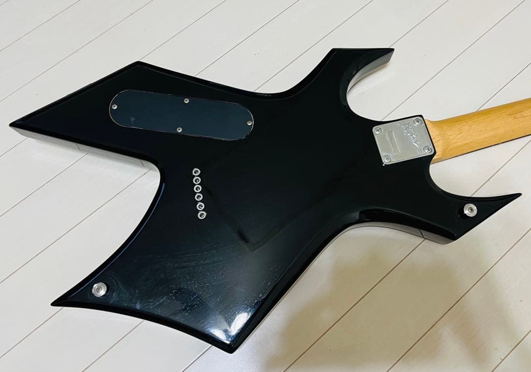 ★B.C.RICH WARLOCK ワーロック ブラック　美品★ エレキギター