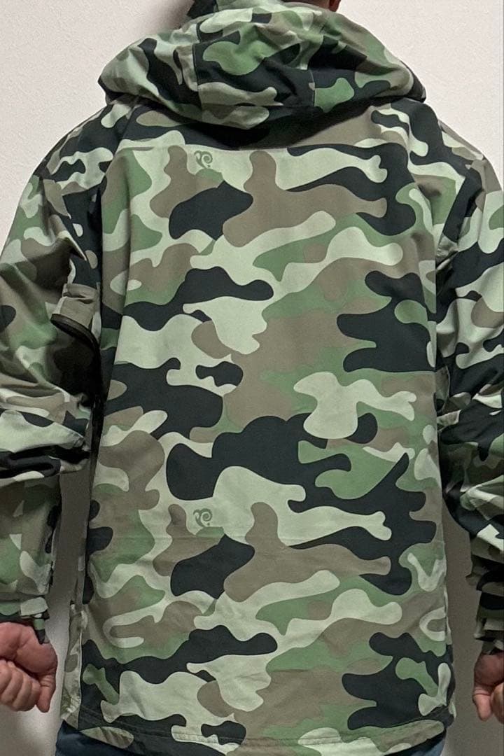 スノボジャケットP.RHYTHMプリズムCOURSEGUYJACKET カモ L