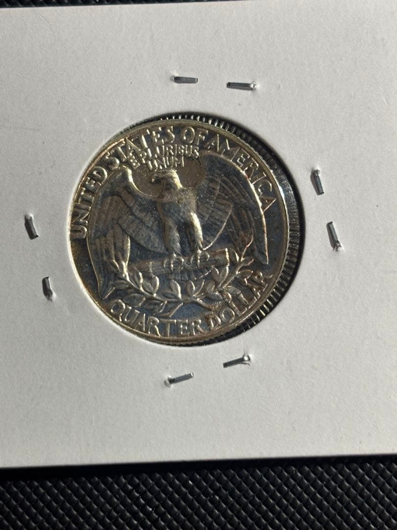 ワシントン・クォーターズ　銀貨　PL 品位90%