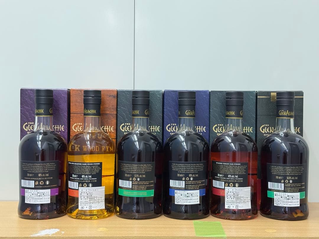 激安！グレンアラヒー6本セット 15年　10年バッチ6 バッチ7 12年　8年