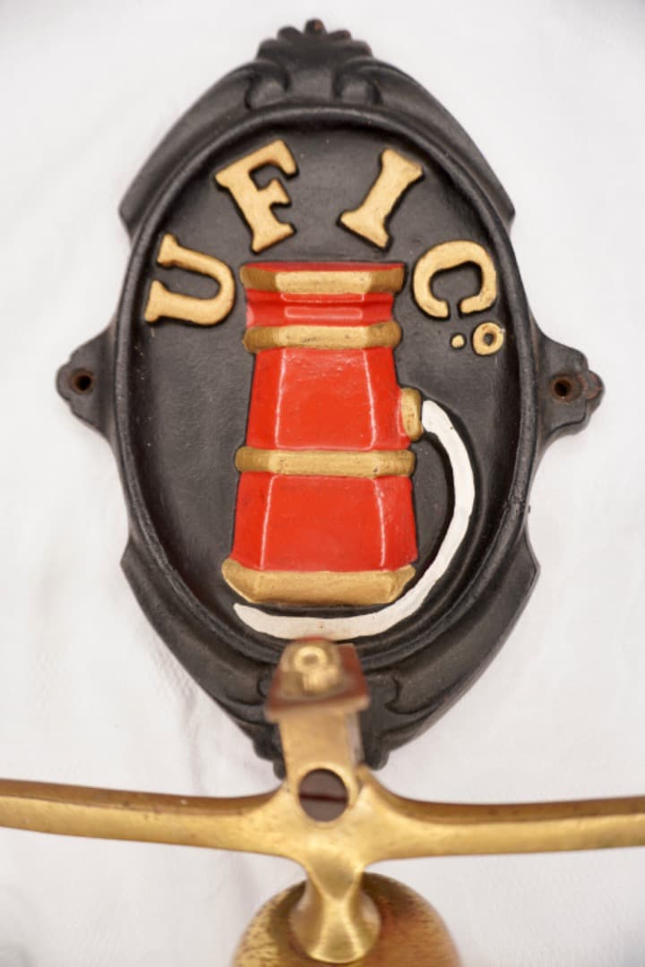 ビンテージ 鋳鉄&真鍮製 United Fireman Insurance Co