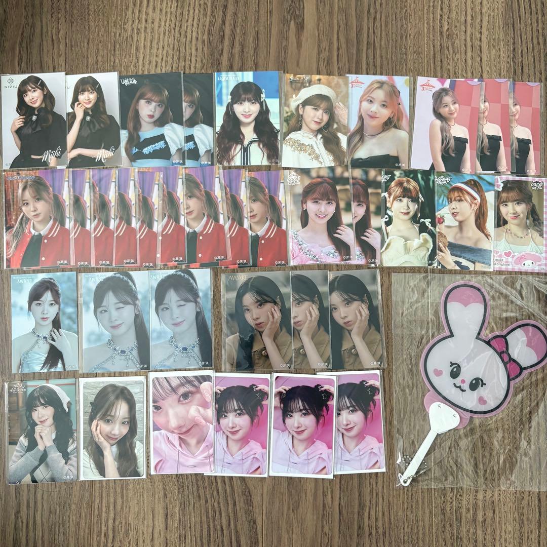 NiziU ミイヒ グッズ まとめ売り トレカ ラントレ トレカケース くじ