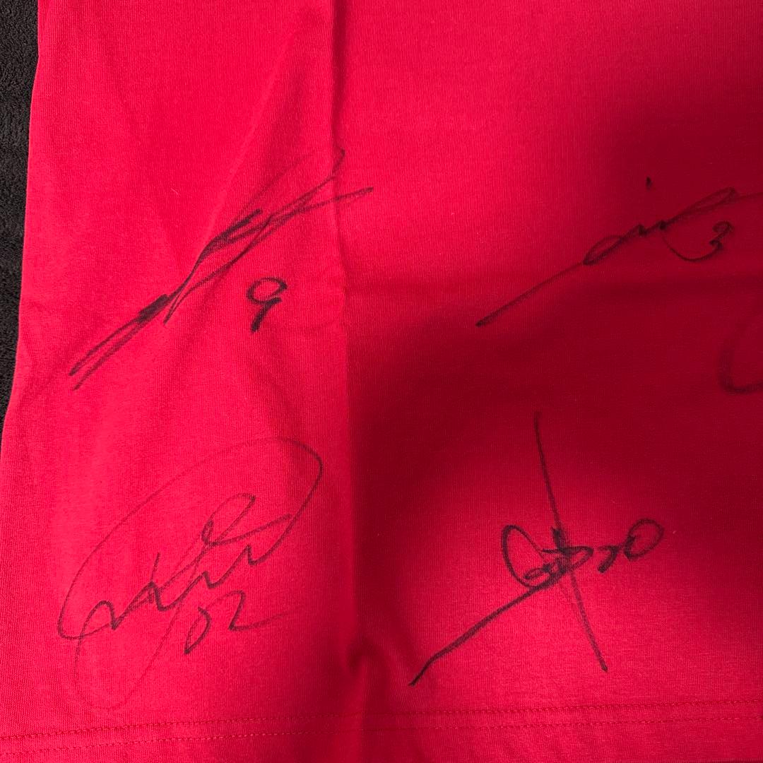 浦和レッズ ACL2017 優勝記念Tシャツ 直筆サイン入り