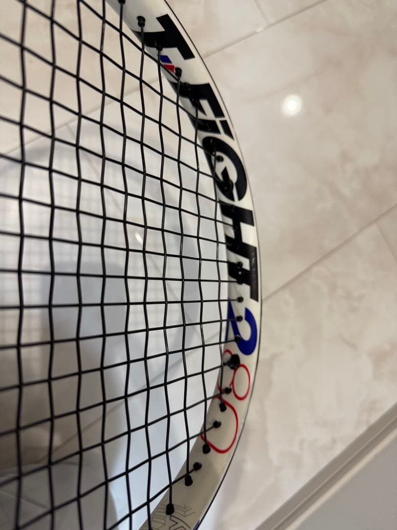 TF 硬式テニスラケット 黒/白/青