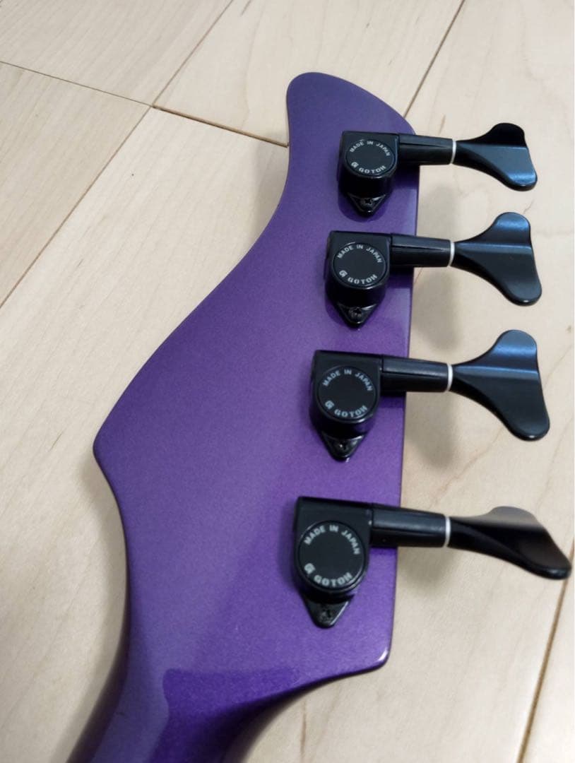 卵かけご飯 ☆FERNANDES フェルナンデス エレキベース パープル