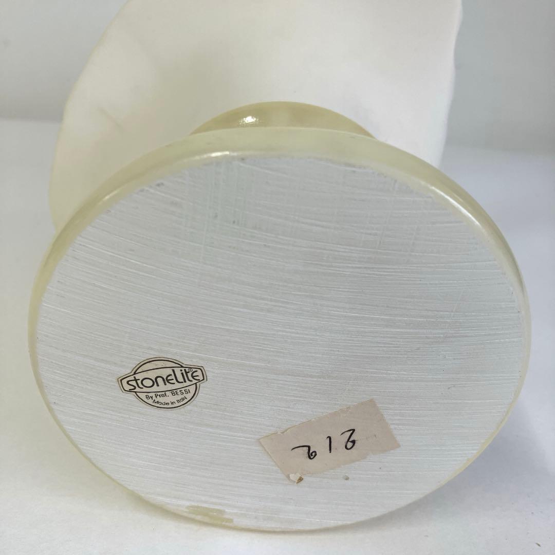 少女の胸像　白い陶器製　ジュゼッペ・ベッシ イタリア製