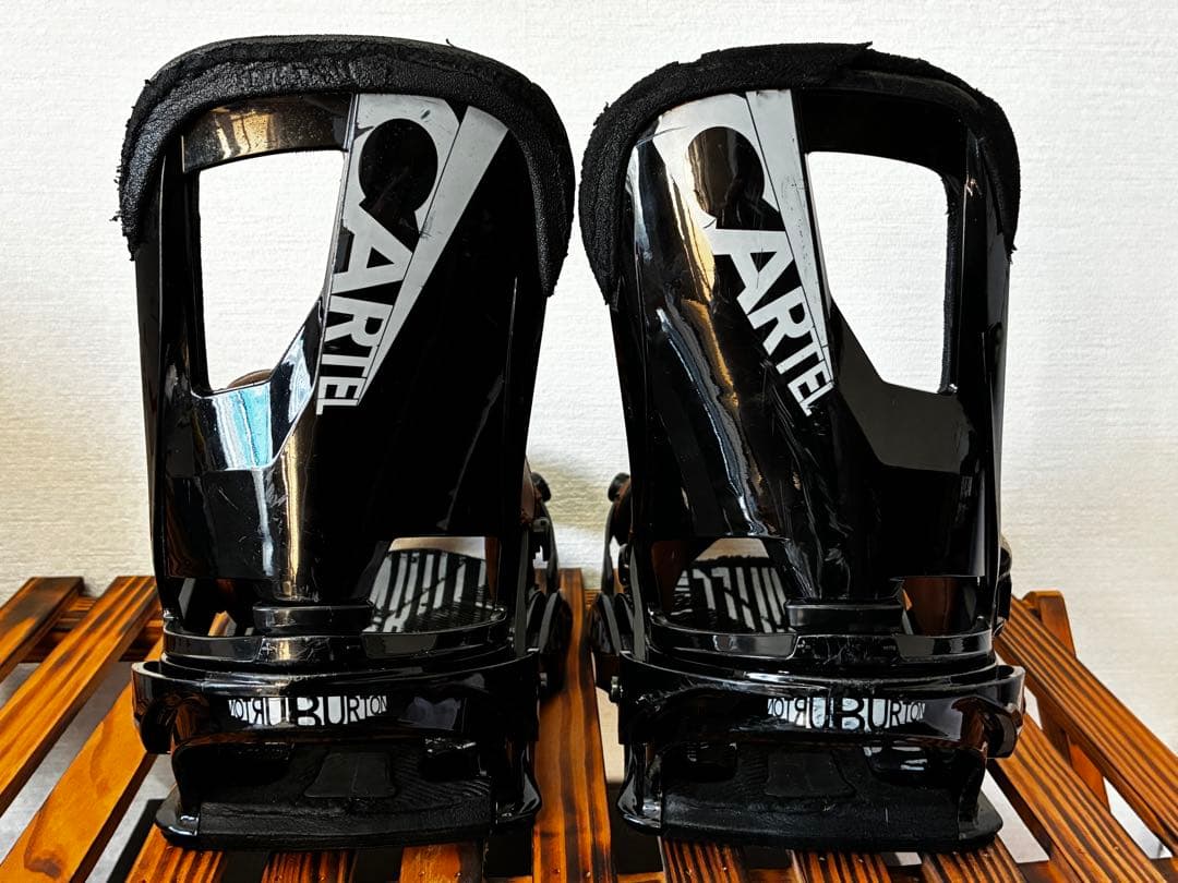 BURTONバインディング【カーテル（メンズMサイズ）】ブラック×茶色