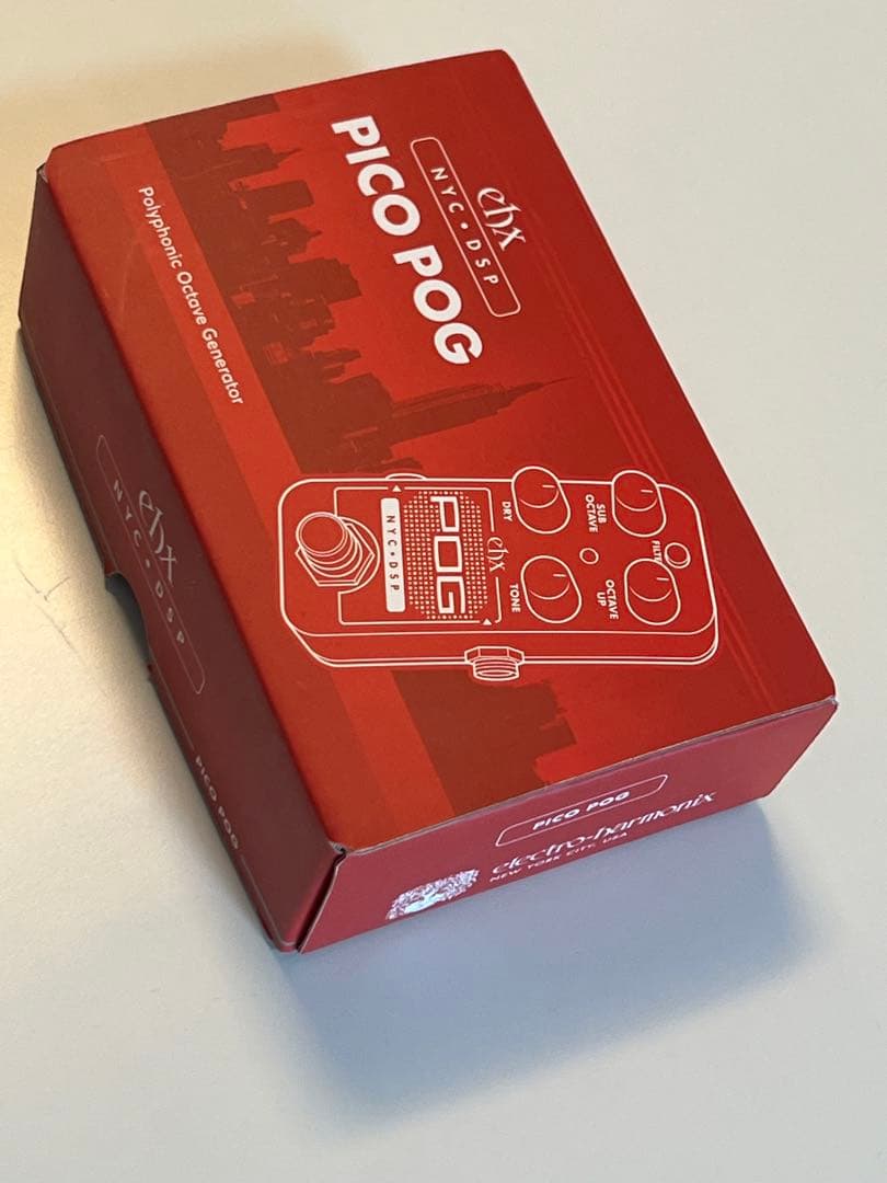 小さい！エレクトロハーモニックス Pico Pog オクターバー