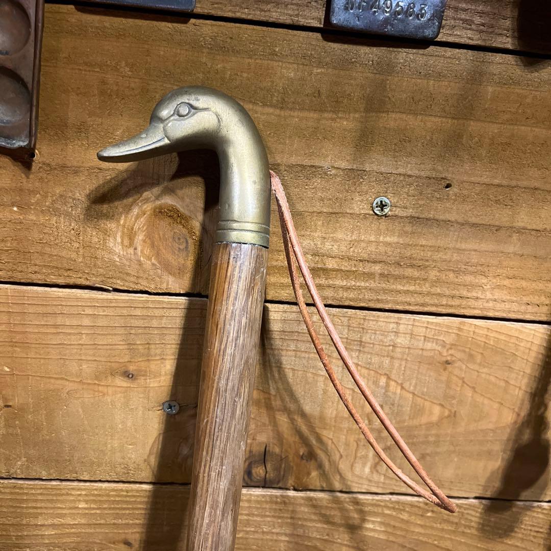 ヴィンテージ真鍮✖️木製靴ベラ