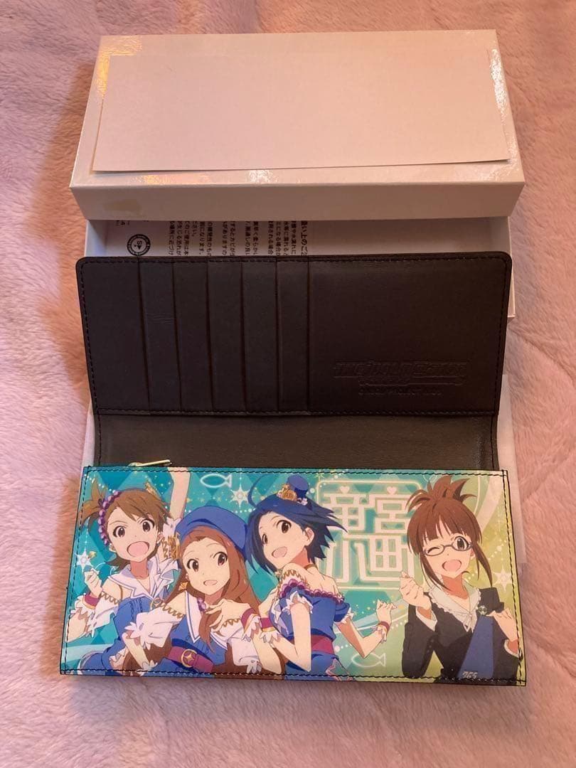 アイドルマスター　本革長財布／秋月律子＆竜宮小町Ver. TBS限定