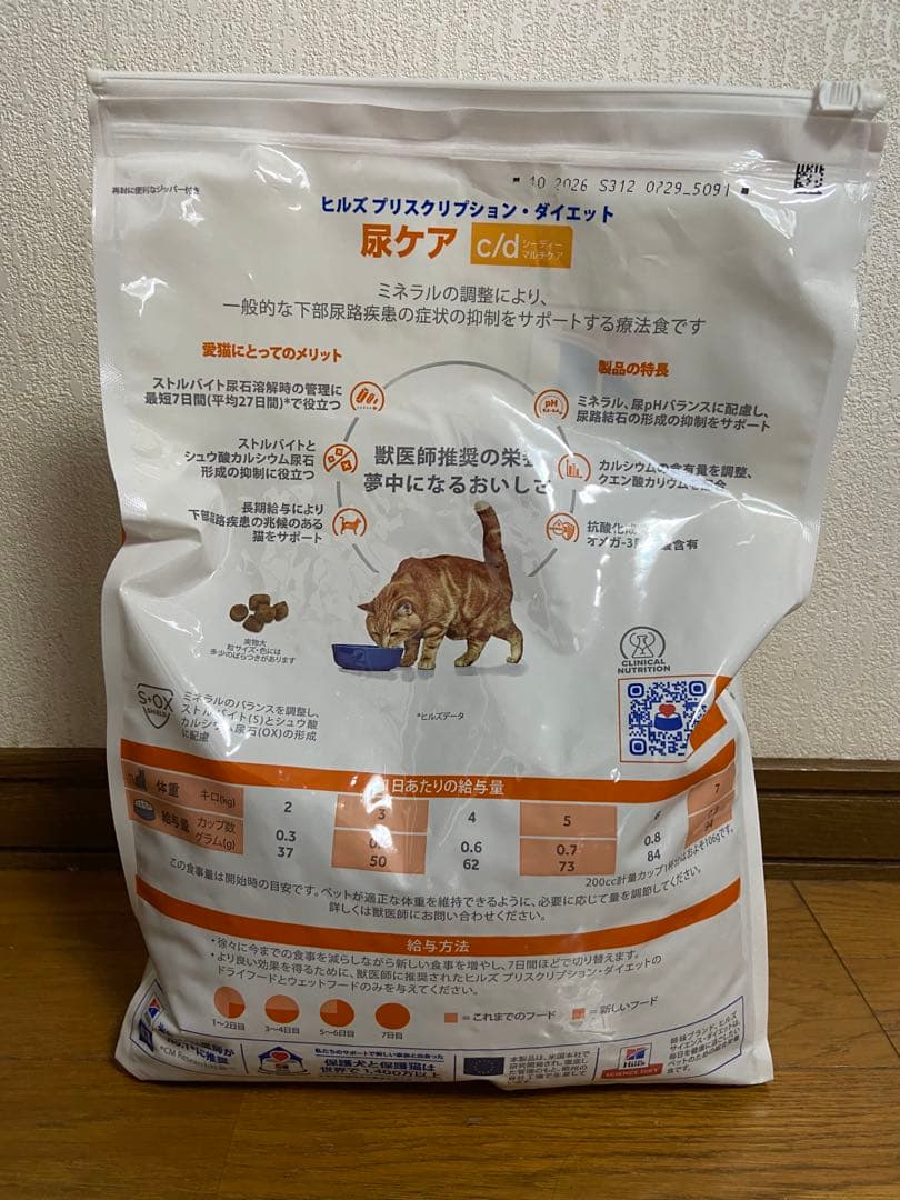 Hill's c/d 尿ケア 療法食　3.6kg