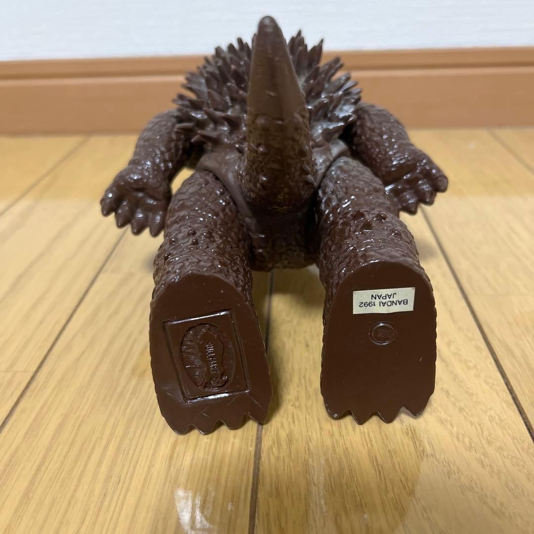アンギラス ソフビ ブルマァク バンダイ 1992年製　ゴジラ