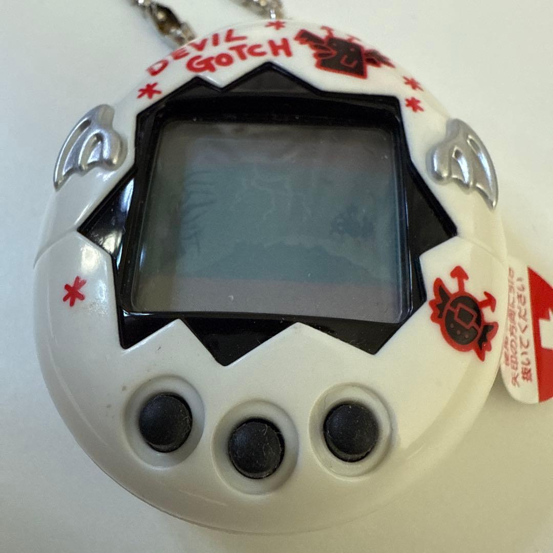 【希少】デビルっちのたまごっち 本体 白 バンダイ