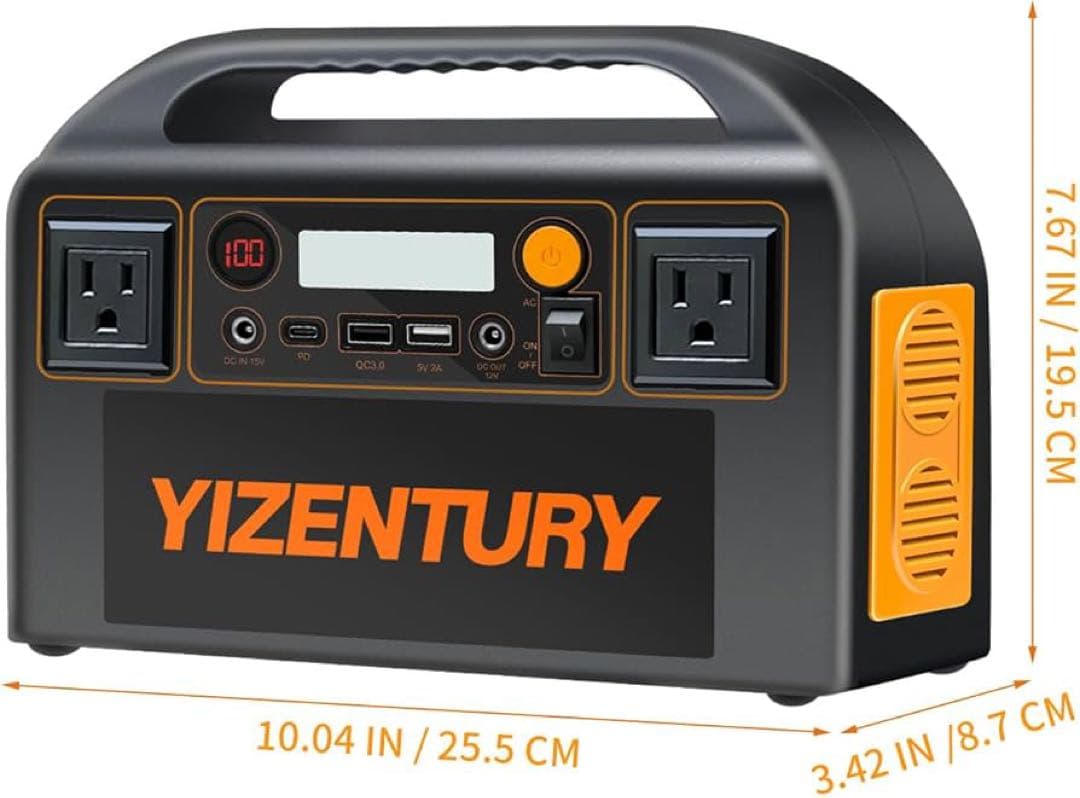 YIZENTURY ポータブル電源 45000mAh 166.5Wh 200W