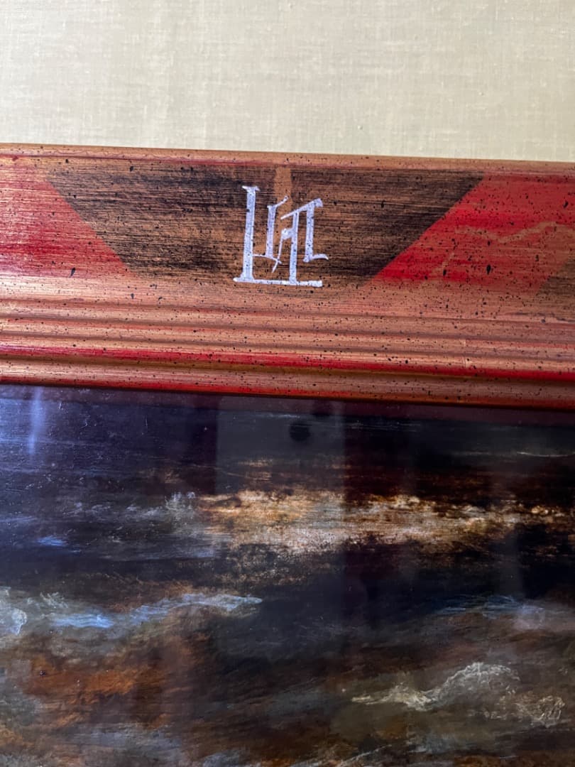 真作　吉岡正人 夜明け前 F10 テンペラ等　初期の傑作！　購入時400000