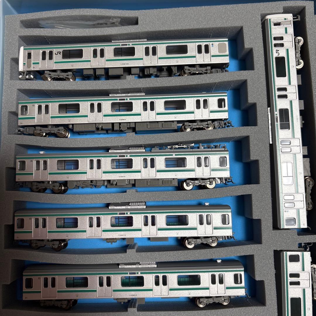 マイクロA A-3895.3896 E501系床下グレー•トイレ付き10両セット