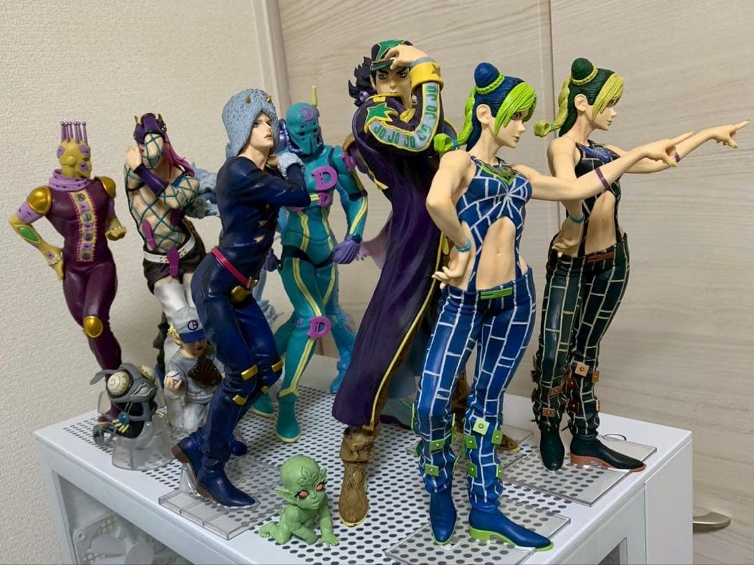 一番くじジョジョの奇妙な冒険 ストーンオーシャン　フィギュアセット